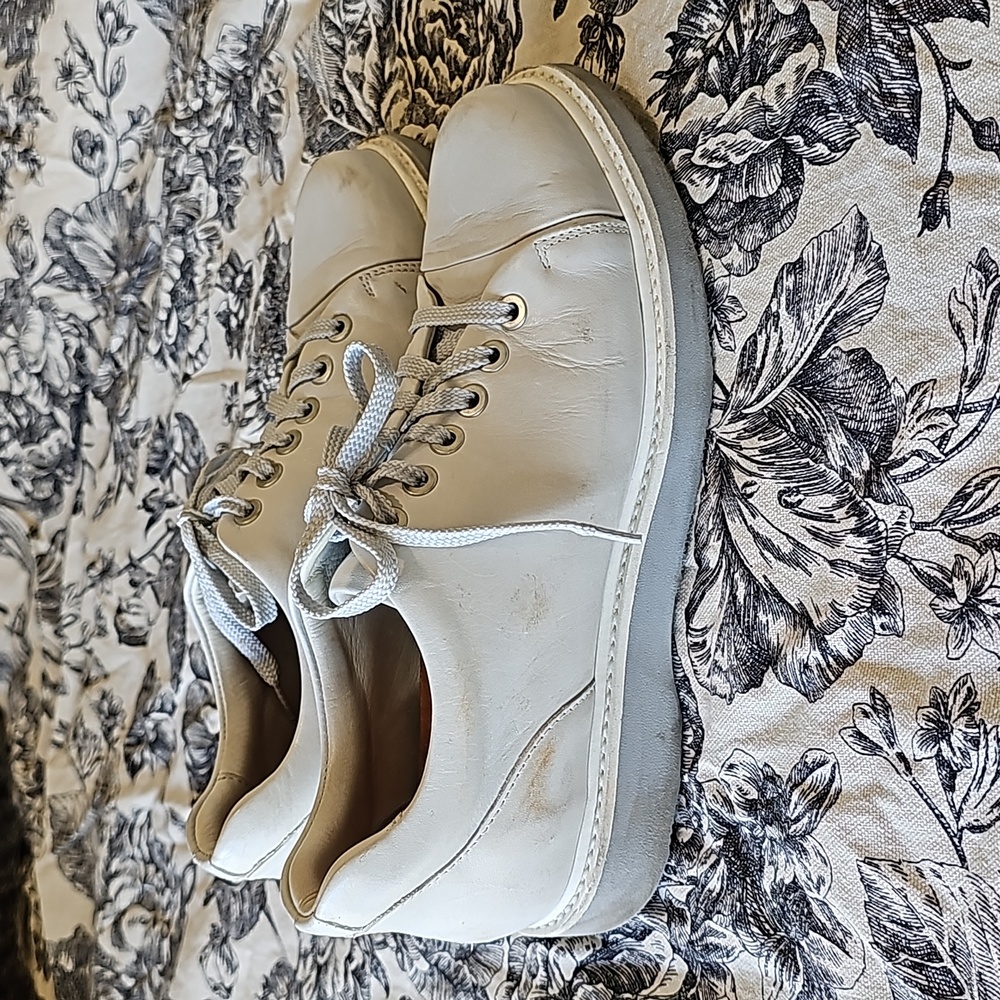 Samuel Hubbard VERY Light Blue (almost white) Sneakers Sz 6 - Picture 5 of 7